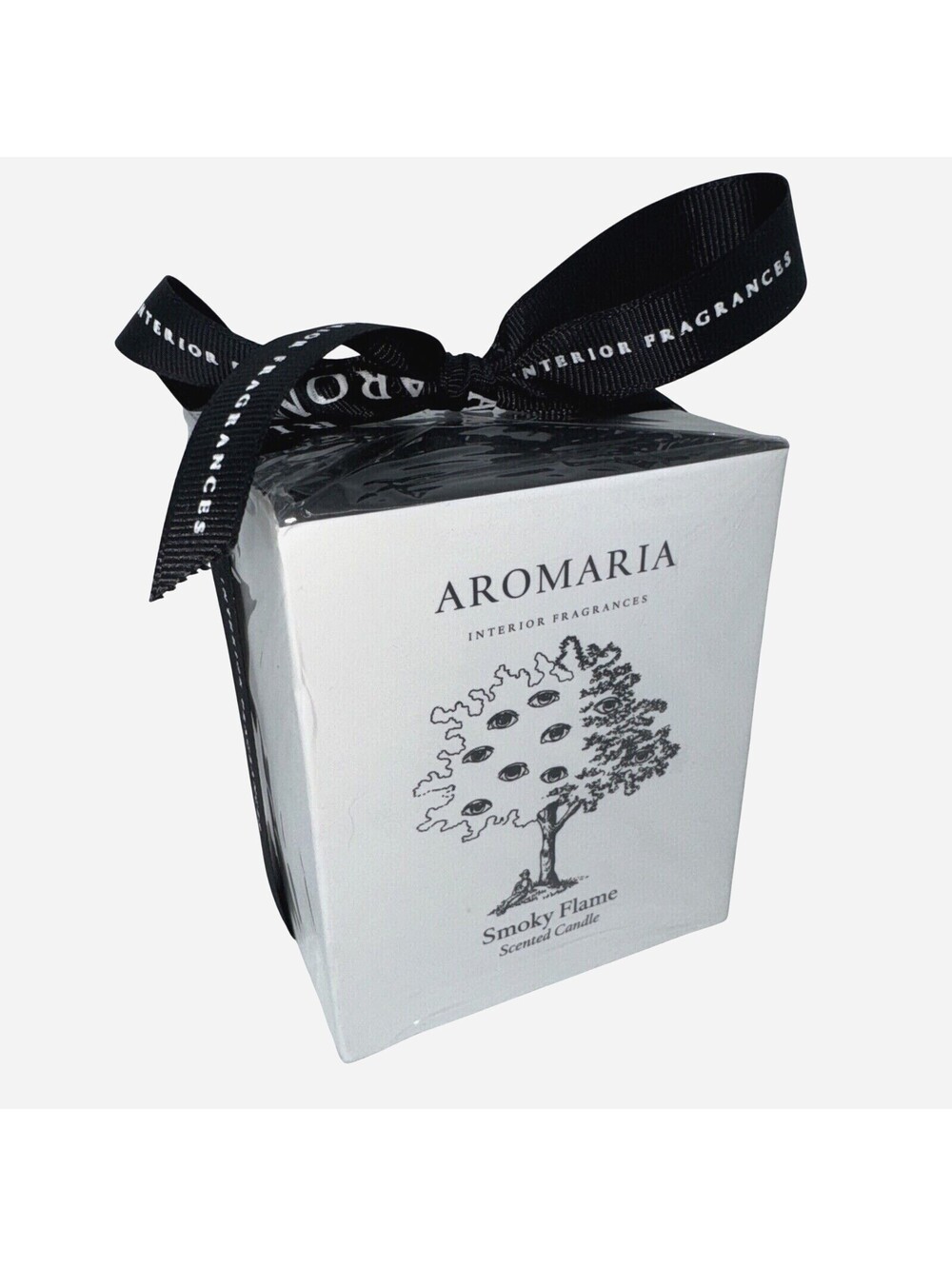 Aromaria 50 Hour Candle NEW Smokey Flame Scented MadeinFrance Interior Fragrance